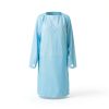 TrelaCo Disposable Isolation Gowns Blue Unisex-1