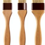 NXRACSH Pastry Brush Beech Wood Boar Hair Basting Kitchen-0
