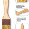 NXRACSH Pastry Brushes Beech Wood Boar Hair Basting Kitchen-3