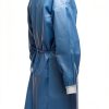 Tronex AAMI Chemo Isolation Gown Blue Fluid-2