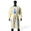 Frontline Level 2 Yellow Disposable Gowns Medical Isolation-6