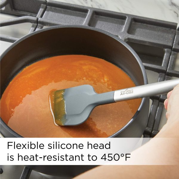 All-Clad Spatula Set Stainless Steel Black Kitchen Tools-3