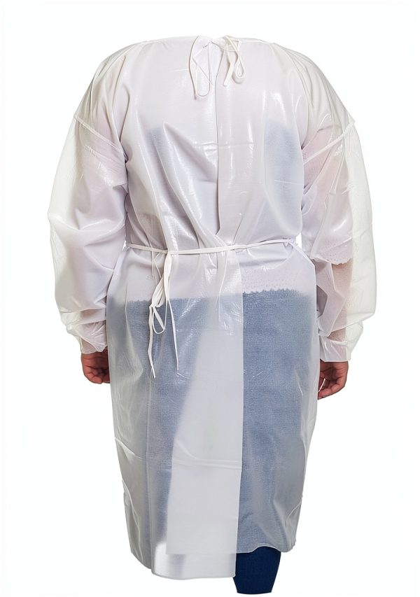 Dealmed Medical Isolation Gown Poly-Coated-2