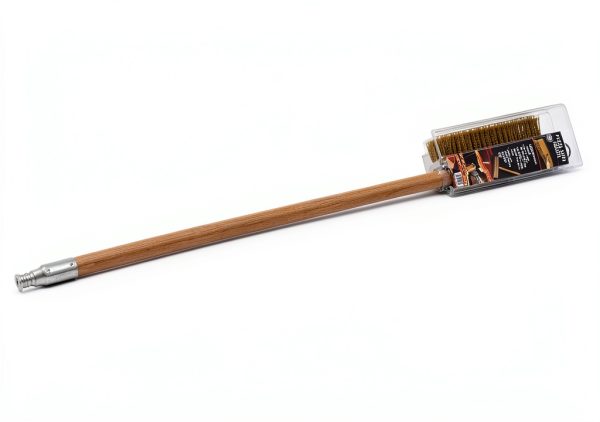 American Metalcraft Cleaning Brush 65 Tuft Wood Handle-3