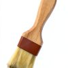 NXRACSH Boar Hair Pastry Brush Wood Handle Dishwasher Safe-1