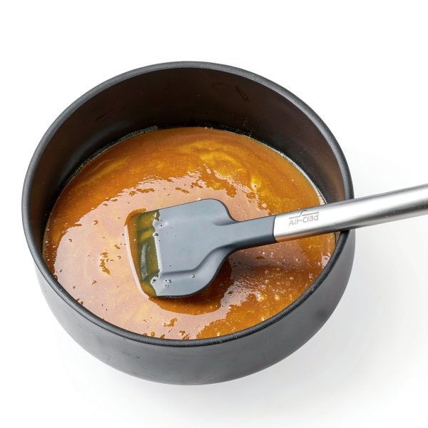 All-Clad Silicone Spatula Set Stainless Steel Kitchen Tools-3