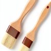 NXRACSH Pastry Brush Beech Wood Boar Hair Basting Kitchen-2