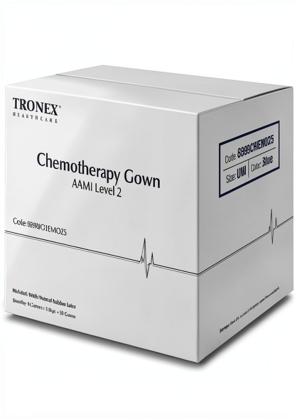 Tronex Chemo Isolation Gown Fluid Resistant-2