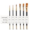 Jxiwfvl Cake Decorating Brushes Set Wooden Food Safe-1