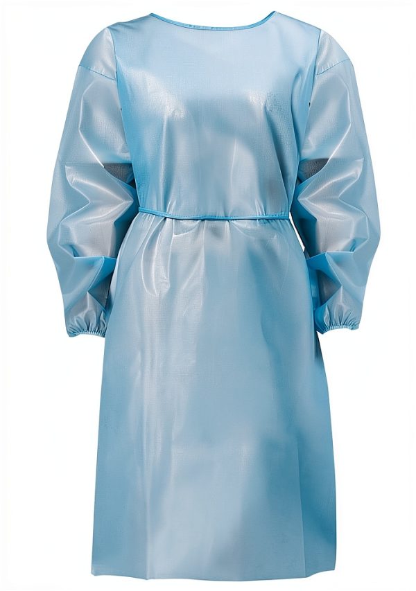 Medical Nation Isolation Gown Blue 45gsm PPE-0