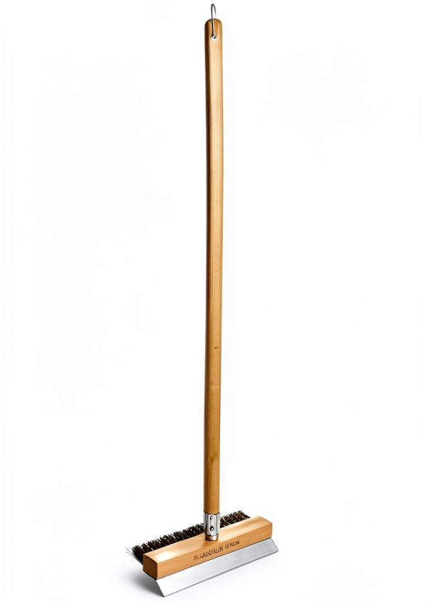 American Metalcraft Cleaning Brush 65 Tuft Wood Handle-1