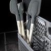 All-Clad Spatula Set Stainless Steel Black Kitchen Tools-6
