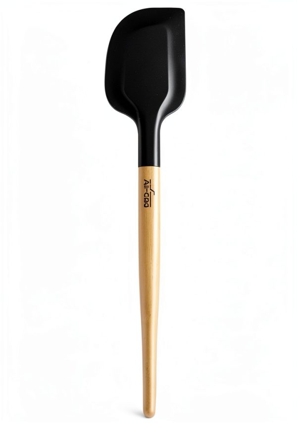 All-Clad Spatula Stainless Steel Black Silicone Kitchen Tool-1