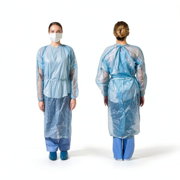 Medidenta Non-Woven Isolation Gown Breathable-1