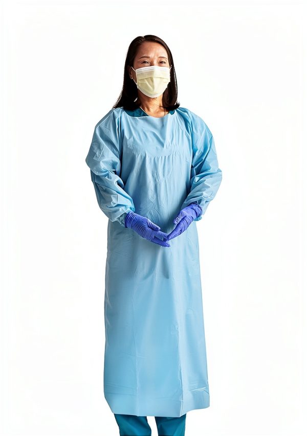 Cardinal Health Surgical Gowns Polyethylene Film Protection-3