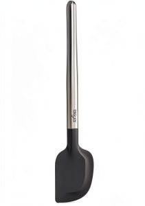All-Clad Spatula Stainless Steel Black Silicone Kitchen Tool-0