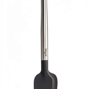 All-Clad Spatula Stainless Steel Black Silicone Kitchen Tool-0