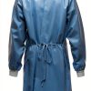 Tronex AAMI Chemo Isolation Gown Blue Fluid-4