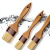 NXRACSH Pastry Brush Beech Wood Boar Hair Basting Kitchen-4