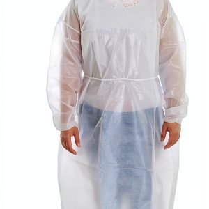 Dealmed Medical Isolation Gown Poly-Coated-0