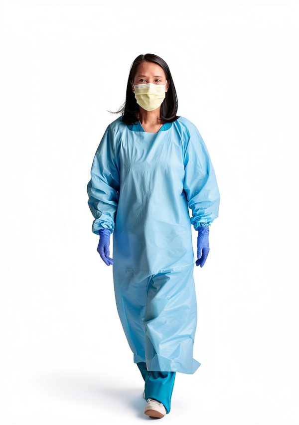 Cardinal Health Surgical Gowns Polyethylene Film Protection-2