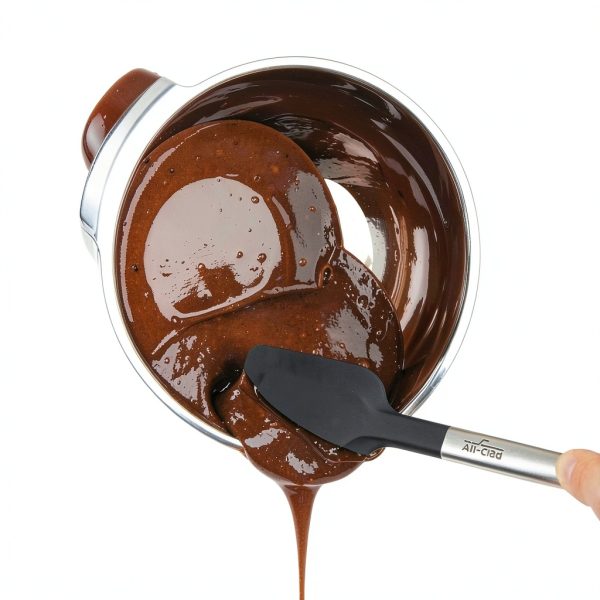 All-Clad Spatula Stainless Steel Black Silicone Kitchen Tool-4