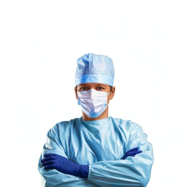 Medidenta Non-Woven Isolation Gown Breathable-6