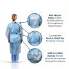 Medidenta Non-Woven Isolation Gown Breathable-3