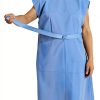 Medical Disposable Paper Gowns Unisex Standard Black-2