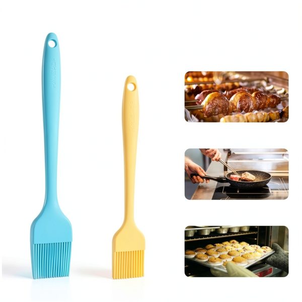 HAUSHOF Silicone Basting Brushes Food Grade Dishwasher Safe-1