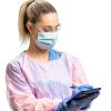 Pink Medical Isolation Gowns by PlastCare USA-3