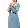 Isolation Gown Tronex Extra Large Blue Waterproof-1