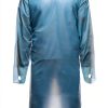 Isolation Gown Tronex Extra Large Blue Waterproof-4
