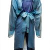 Isolation Gown Tronex Extra Large Blue Waterproof-8