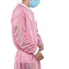 Pink Medical Isolation Gowns by PlastCare USA-2