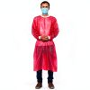 Pink Medical Isolation Gowns by PlastCare USA-0