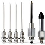 Grease Gun Accessory Set iHMeiju 5 Needle Nozzles with Dispenser-0