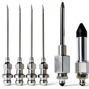 Grease Gun Accessory Set iHMeiju 5 Needle Nozzles with Dispenser-0