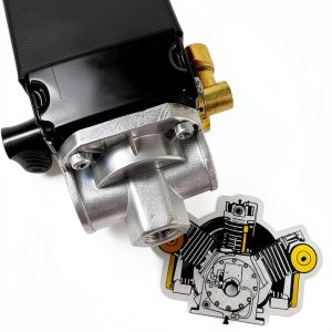 Zhiccent 4‑Port 175 psi Pressure Switch Unloader Valve for Sanborn-0
