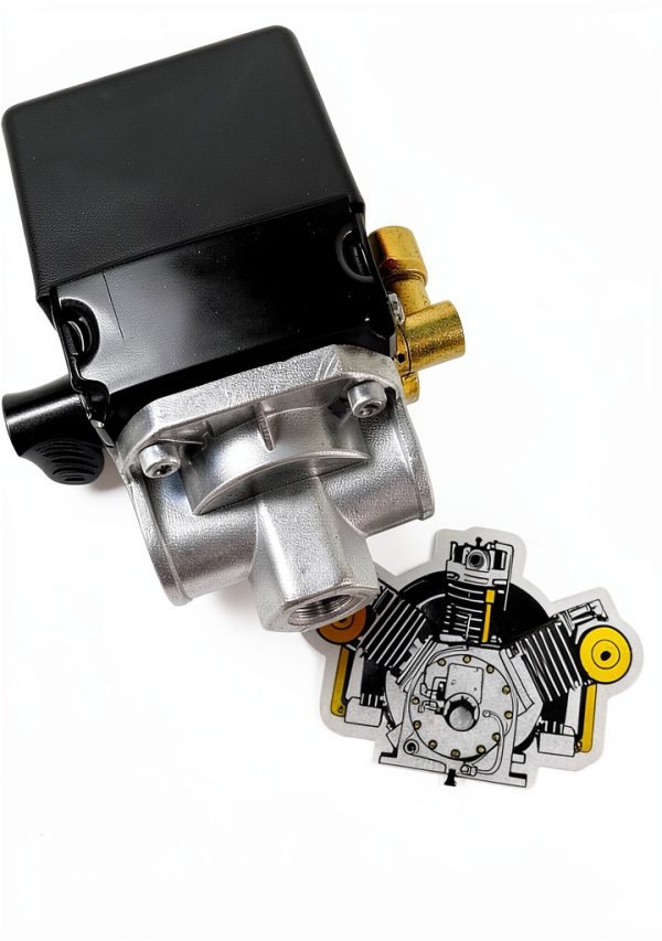 Zhiccent 4‑Port 175 psi Pressure Switch Unloader Valve for Sanborn-0
