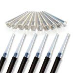 Spray foam gun nozzle Spraying foam gun accessories Reusable sealed small nozzles replacement expansion tool supplies for construction use（16 pieces of white transparent packaging）-0