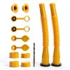 Gas Can Spout Replacement Perocrk Leak Proof HDPE Dispensing Nozzle-0