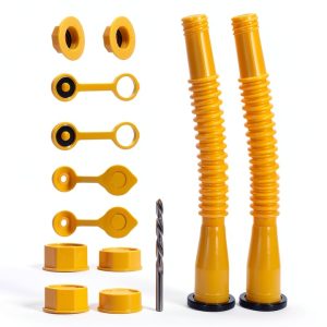 Gas Can Spout Replacement Perocrk Leak Proof HDPE Dispensing Nozzle-0