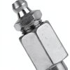 Grease Gun Needle Nozzle Kit 6pcs NQEUEPN Stainless Steel Injector Set-4