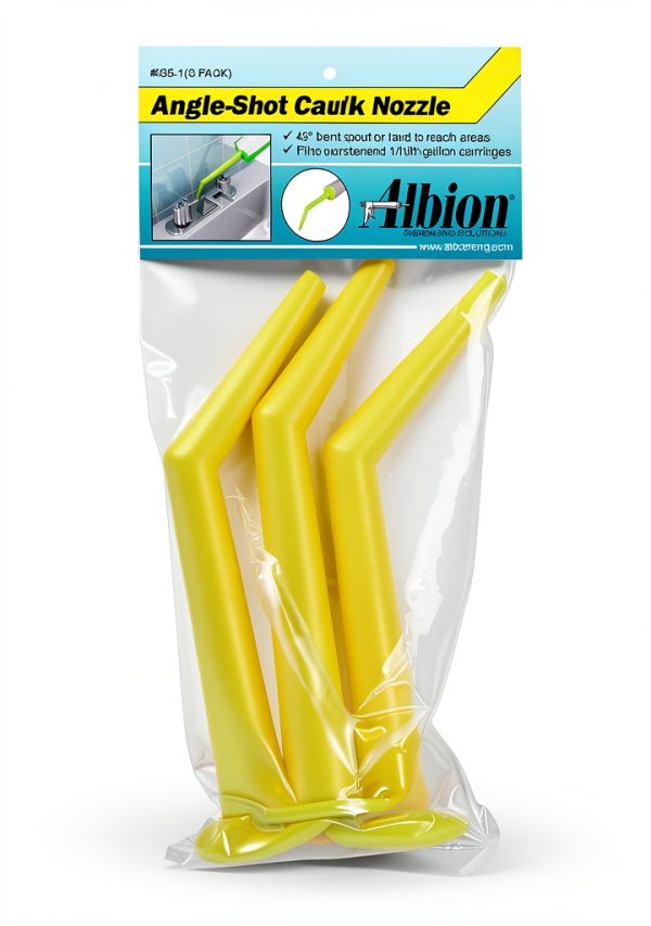 Albion Engineering 935-1 Angle Shot Nozzle 1/10 Gallon Yellow 3 Pack-5