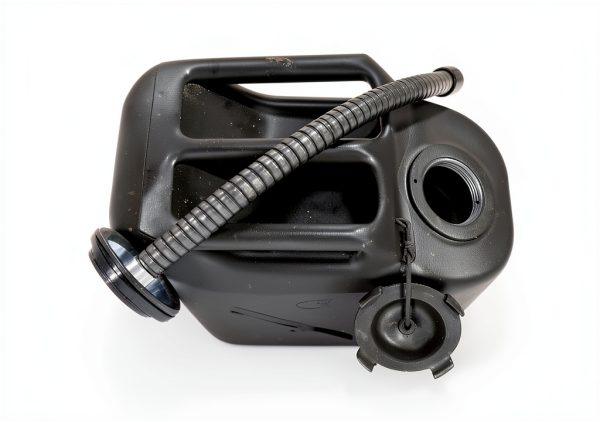 Military Jerry CAN Gas Nozzle Unbrand 5 Gallon Flexible Metal Nozzle-0